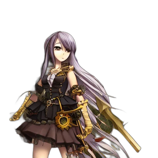 weapon, sword, staff, dress transparent PNG cut-out