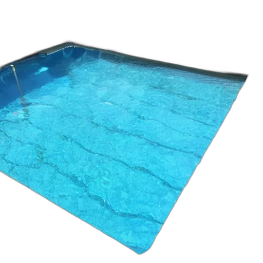 3d render, underwater, blue, swimming transparent PNG cut-out