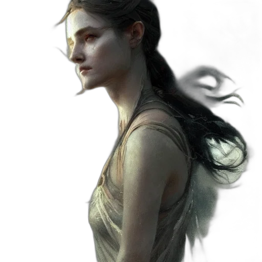 face, dragon, mask, dress transparent PNG cut-out