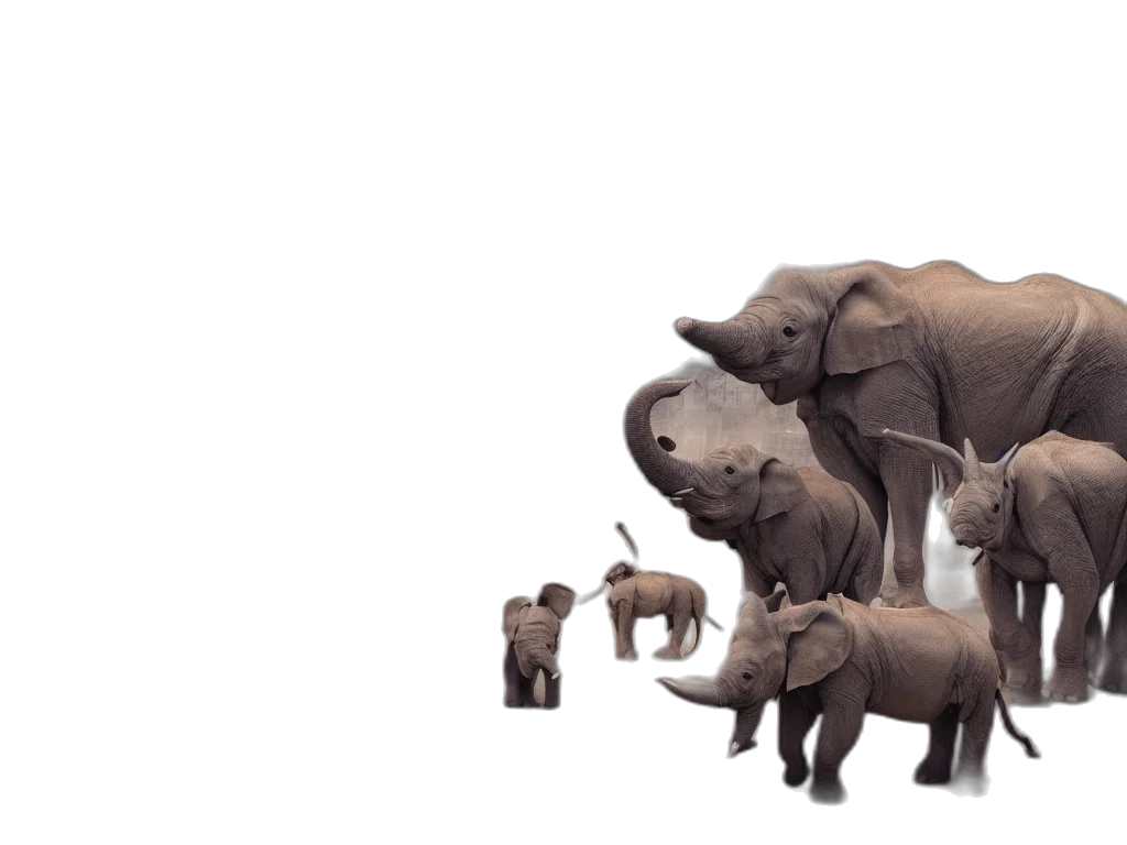 animal, concept art, 3d render, photorealistic transparent PNG cut-out