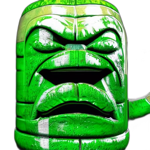 mask, bottle, face, creature transparent PNG cut-out