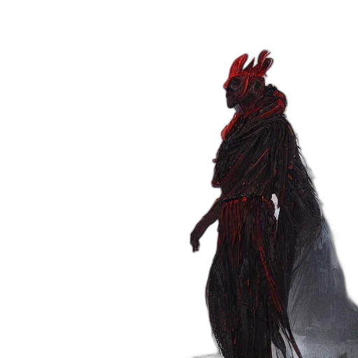 creature, staff, mask, animal transparent PNG cut-out