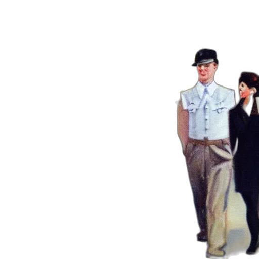 staff, umbrella, hat, dress transparent PNG cut-out