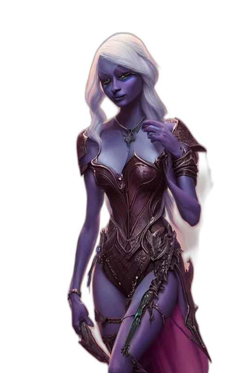 dress, fantasy art, concept art, comic book art transparent PNG cut-out