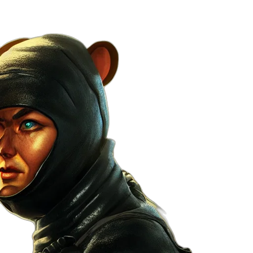 mask, face, concept art, comic book art transparent PNG cut-out