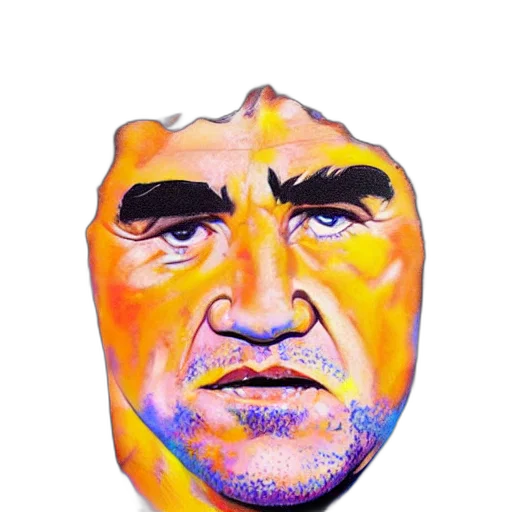 face, mask, jacket, hat transparent PNG cut-out