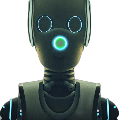 robot, face, staff, mask transparent PNG cut-out