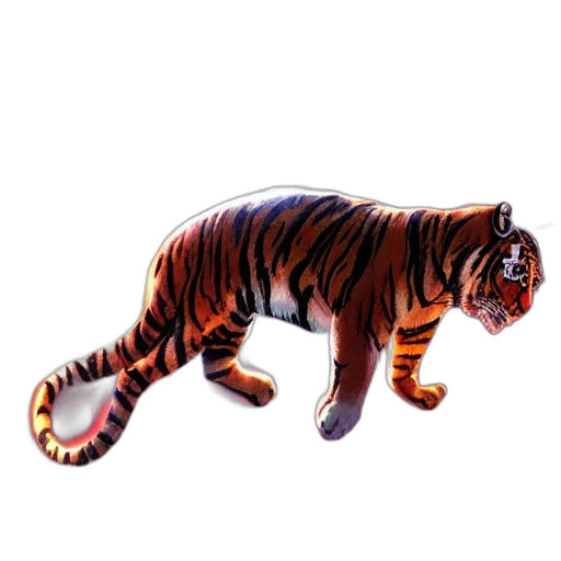 animal, creature, staff, 3d render transparent PNG cut-out