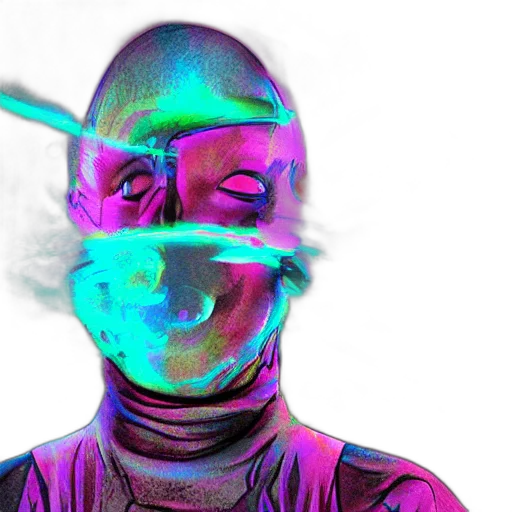mask, robot, face, staff transparent PNG cut-out