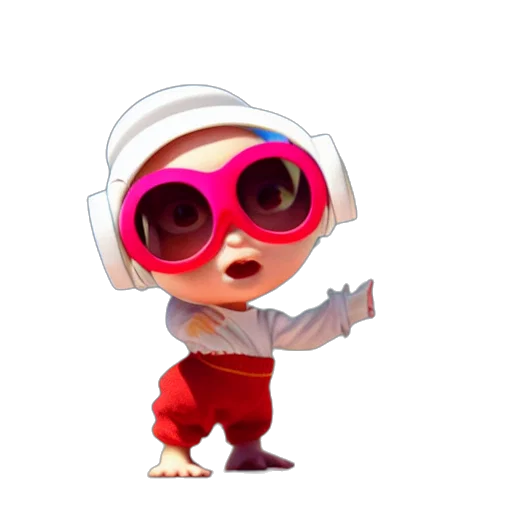 staff, concept art, 3d render, pixel art transparent PNG cut-out