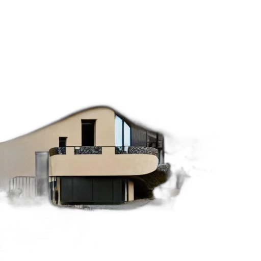 building, 3d render, concept art, photorealistic transparent PNG cut-out