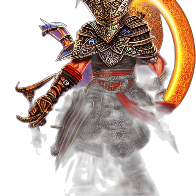 staff, sword, dragon, mask transparent PNG cut-out