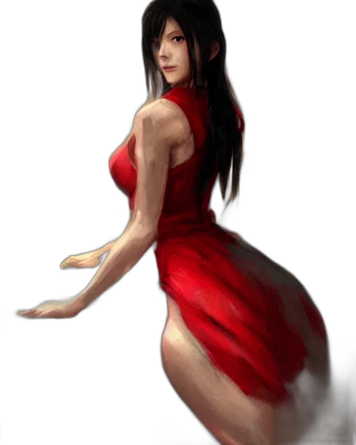 dress, fantasy art, concept art, photorealistic transparent PNG cut-out