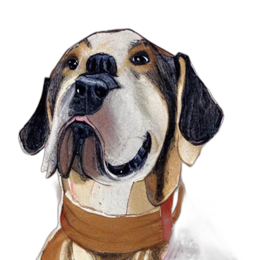animal, staff, face, photorealistic transparent PNG cut-out