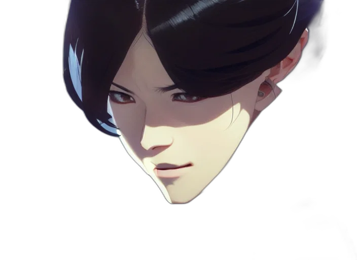 face, mask, crown, hair transparent PNG cut-out
