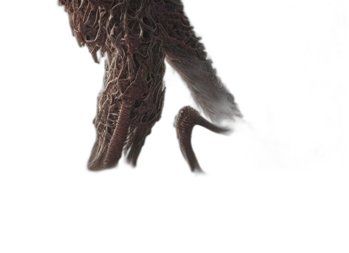 creature, animal, dragon, hair transparent PNG cut-out