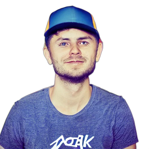 hat, face, staff, animal transparent PNG cut-out