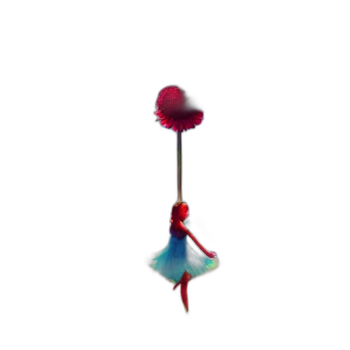 umbrella, jewelry, flower, staff transparent PNG cut-out