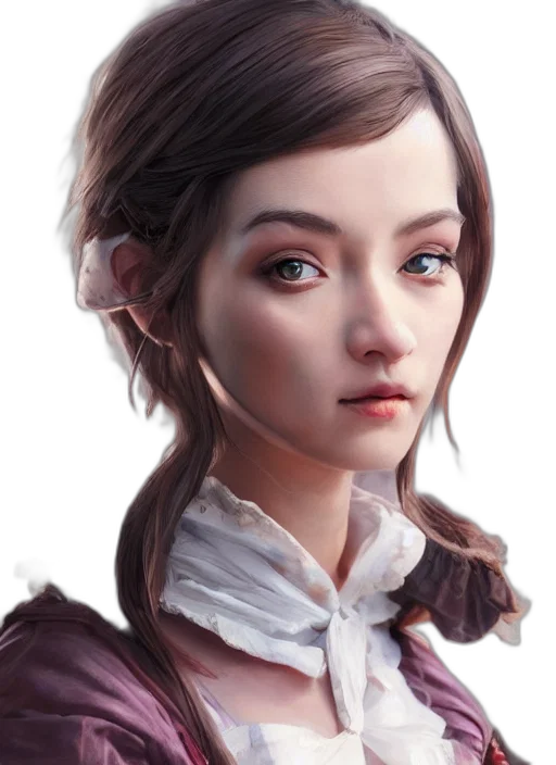 face, robot, staff, fantasy art transparent PNG cut-out