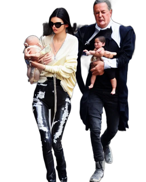 kendall, jenner, walking, runways transparent PNG cut-out