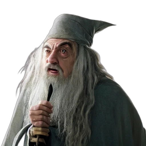 staff, hat, dragon, face transparent PNG cut-out