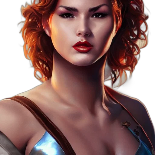 face, jewelry, fantasy art, comic book art transparent PNG cut-out