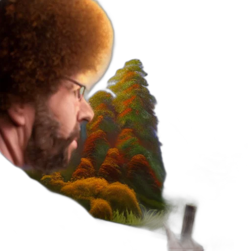 hair, face, hat, creature transparent PNG cut-out