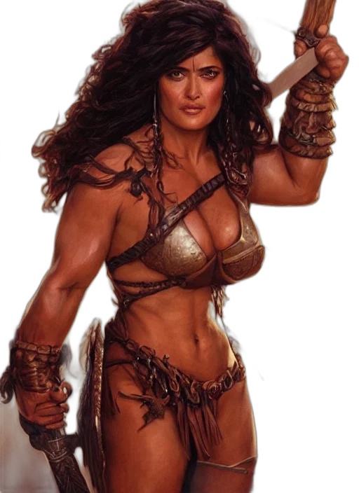 fantasy art, concept art, comic book art, photorealistic transparent PNG cut-out