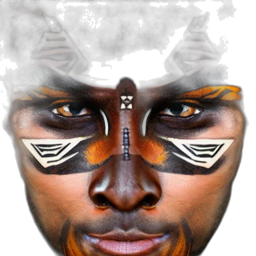face, mask, staff, photorealistic transparent PNG cut-out
