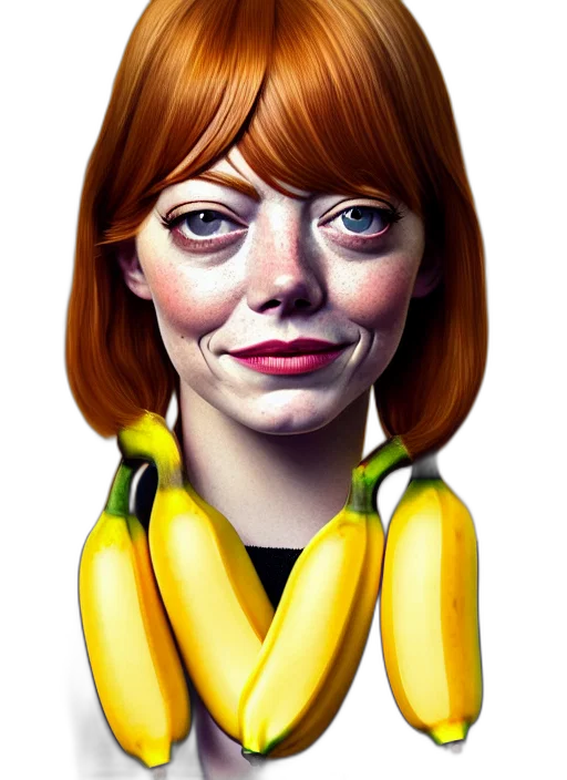 face, photorealistic, concept art, cartoon transparent PNG cut-out