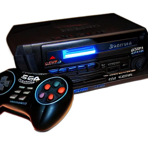 weapon, 3d render, sega, genesis transparent PNG cut-out