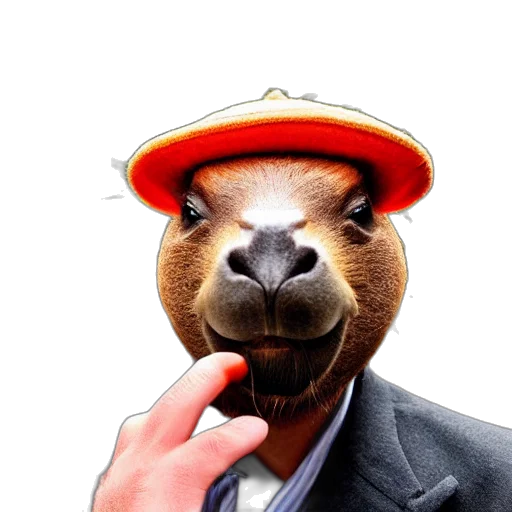 hat, animal, staff, mask transparent PNG cut-out