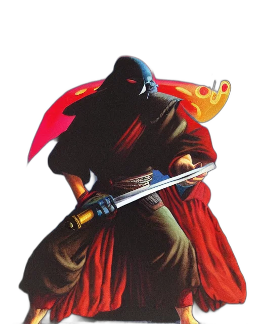 sword, staff, weapon, mask transparent PNG cut-out