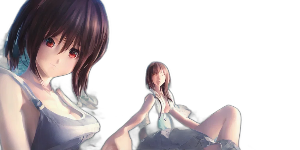 dress, robot, face, creature transparent PNG cut-out