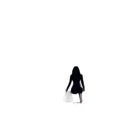dress, robot, creature, hair transparent PNG cut-out