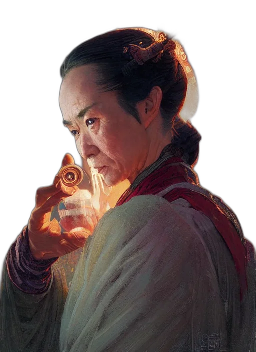 staff, face, weapon, jewelry transparent PNG cut-out
