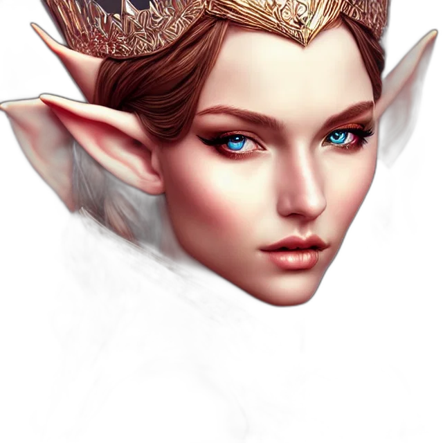 face, crown, jewelry, dragon transparent PNG cut-out