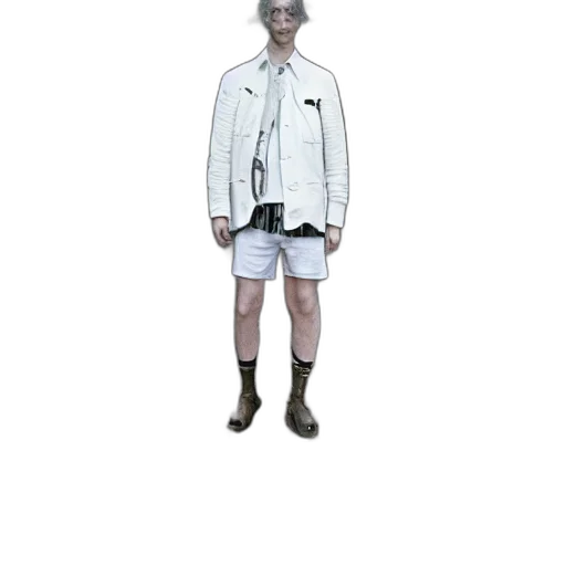 jacket, creature, staff, animal transparent PNG cut-out
