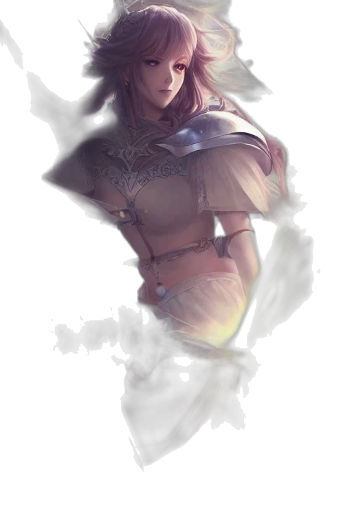 sword, dress, face, weapon transparent PNG cut-out