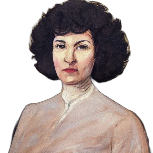 face, staff, jacket, hair transparent PNG cut-out