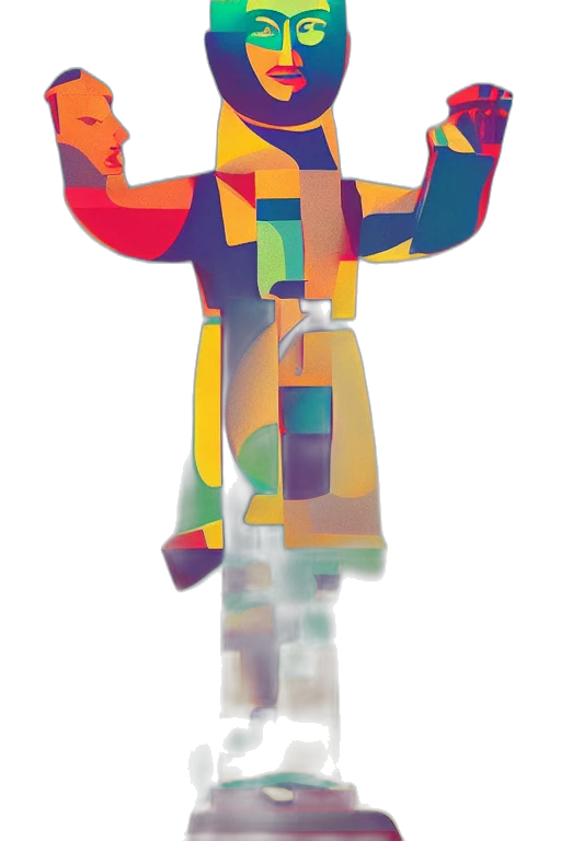 jacket, robot, staff, dress transparent PNG cut-out