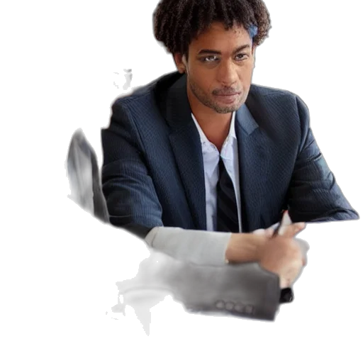 staff, face, jacket, hair transparent PNG cut-out