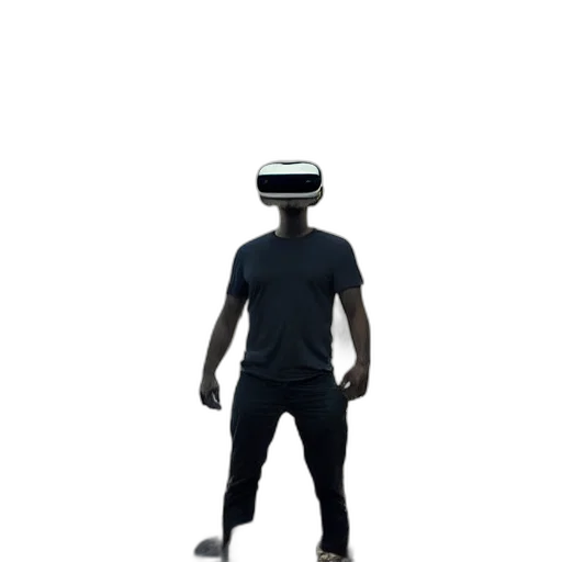robot, staff, hat, mask transparent PNG cut-out