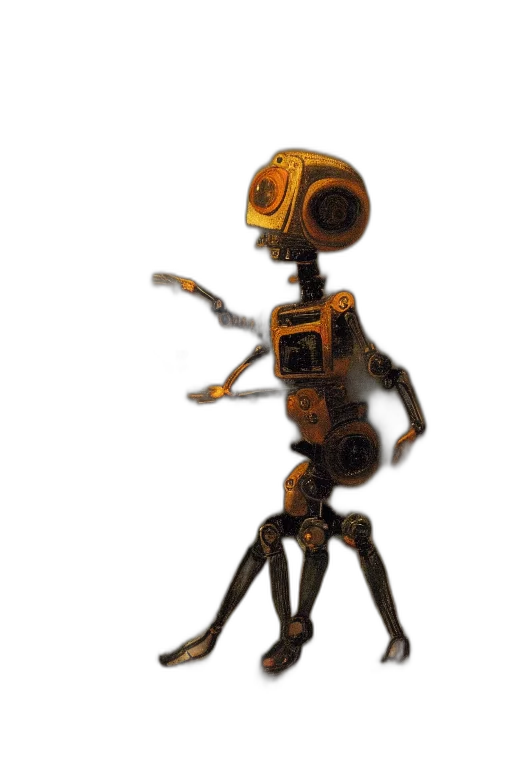 robot, staff, creature, animal transparent PNG cut-out