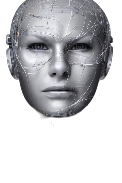 robot, mask, face, jewelry transparent PNG cut-out