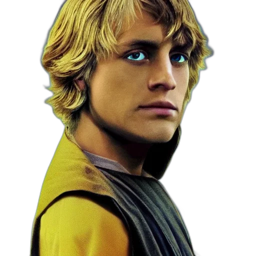 face, staff, hair, creature transparent PNG cut-out