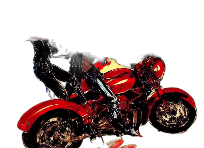 weapon, jacket, comic book art, concept art transparent PNG cut-out