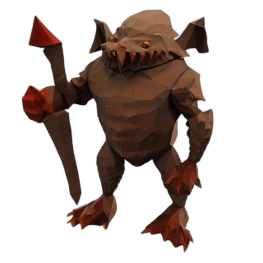 creature, staff, animal, dragon transparent PNG cut-out