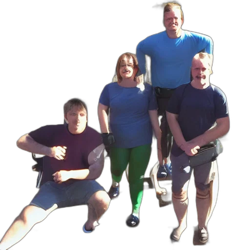 staff, robot, creature, animal transparent PNG cut-out