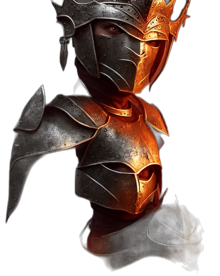 mask, sword, weapon, staff transparent PNG cut-out